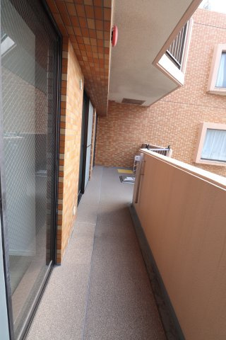 ライオンズマンションリバーサイド久留米のバルコニー