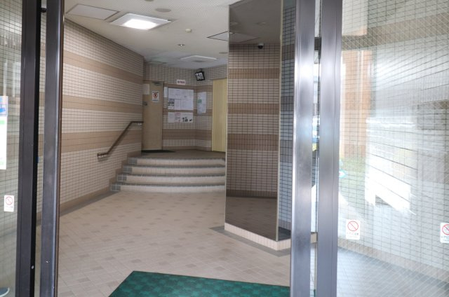 ライオンズマンションリバーサイド久留米のエントランス