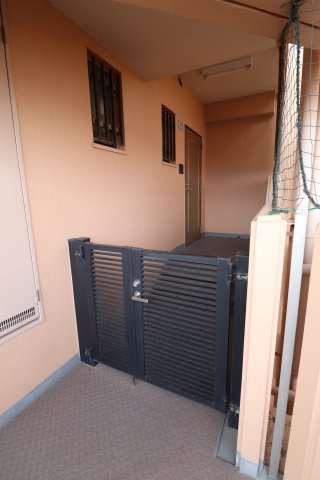 ライオンズマンションリバーサイド久留米の玄関