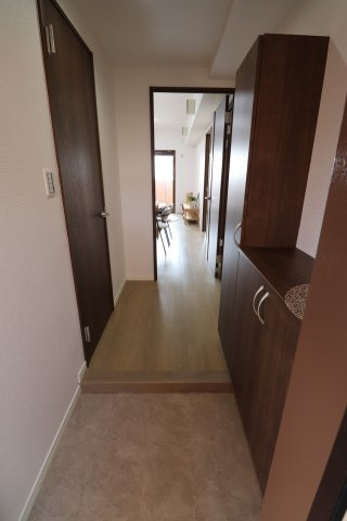 ライオンズマンションリバーサイド久留米の玄関