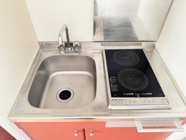 レオパレスバイオレットのキッチン|キッチンでお料理をお楽しみください