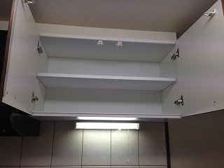 ＤモンドⅡのキッチン|収納棚
