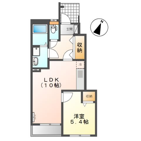 ＤモンドⅡの間取り