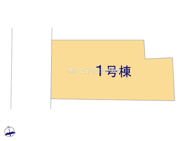 『八王子市新築戸建て』八王子市元横山町3-15-7【仲介手数料無料】　３期の区画図|～仲介手数料無料☆八王子ひなた不動産～八王子市元横山町　新築戸建て