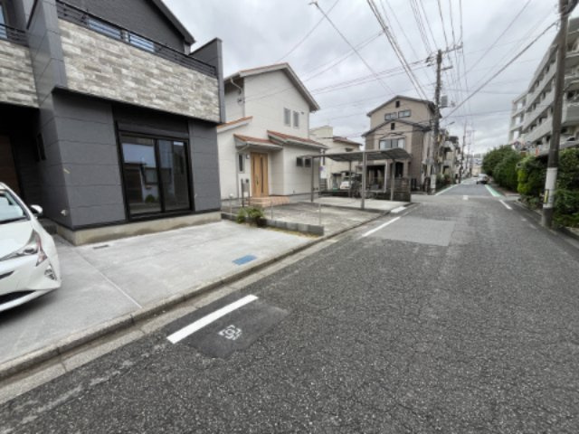 祝成約　八王子市　元横山町　新築戸建て　３期の前面道路含む現地写真|～仲介手数料無料☆八王子ひなた不動産～八王子市元横山町　新築戸建て