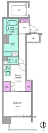 【間取り】 | ビエラコート内久宝寺