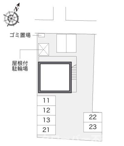 レオパレスＲｕｈｅの区画図