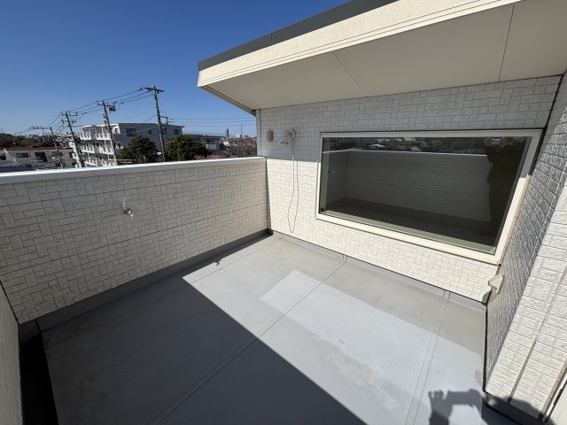 クレインテラスのバルコニー