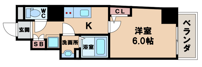 【間取り】 | エグゼ阿倍野