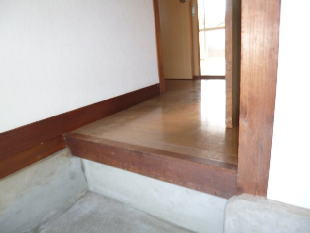 倉敷市酒津の一戸建ての玄関