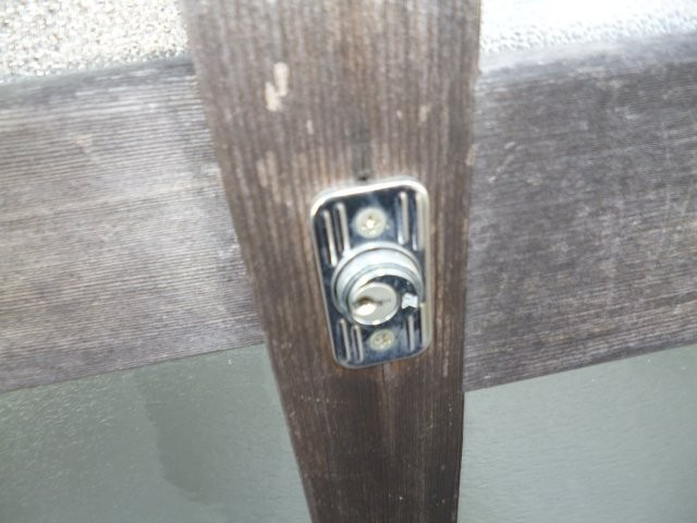 酒津多田貸家　西のセキュリティ|玄関キー