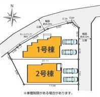 泉区和泉中央北5丁目 新築戸建 6399万円の区画図|2号棟