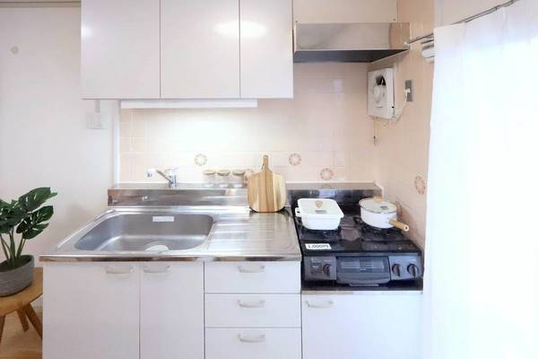 ビレッジハウス志染10号棟のキッチン|モデルルームの写真です