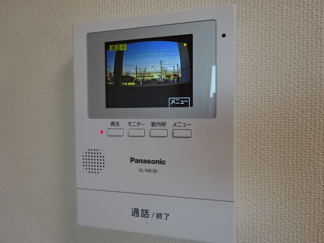 エチュード鳩羽のセキュリティ|カメラ付インターホン（イメージ）