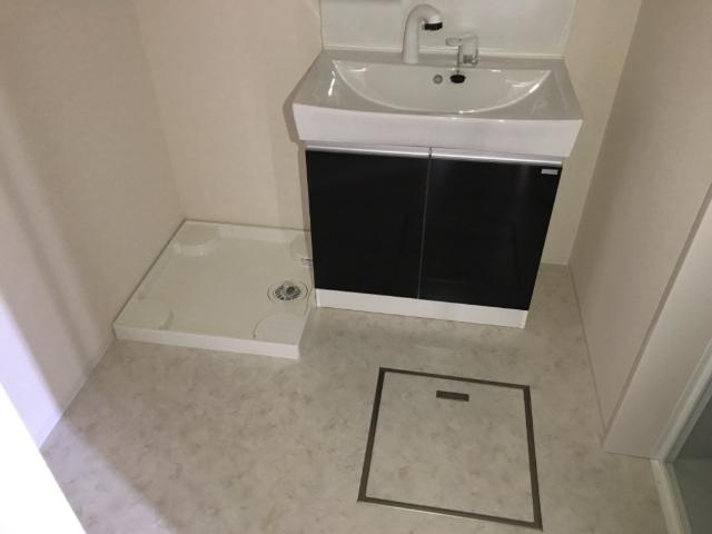 ヒルトップ屋敷町の洗面所|洗面