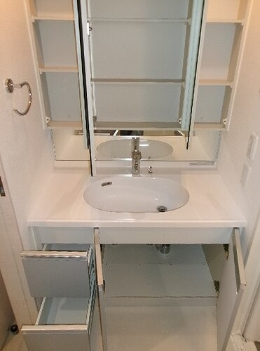 ライオンズプラザ西台駅前の洗面所|洗面台　※前回募集時2023年11月撮影の写真