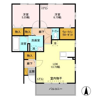 【間取り】 | グランヴェール　Ａ