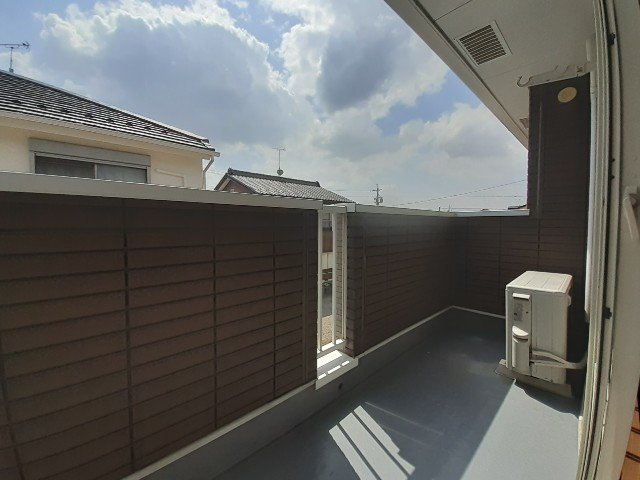 アンフィニ・フォレのバルコニー