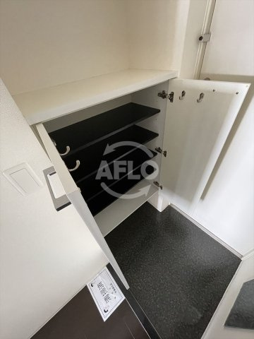 SERENiTE谷町croixの収納|SERENiTE谷町croix（セレニテ谷町クロワ）　シューズボックス