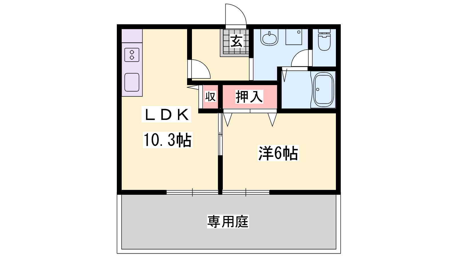 プランドールの間取り