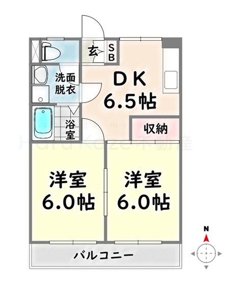 【間取り】 | アメニティ豊【名古屋市賃貸・RC造】