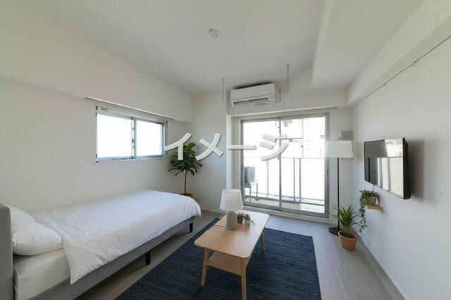 プラウドフラット上野松が谷の居間・リビング