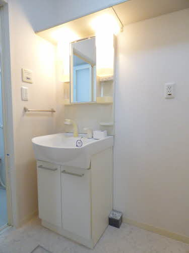 シャーメゾンHIRA　B棟の洗面所