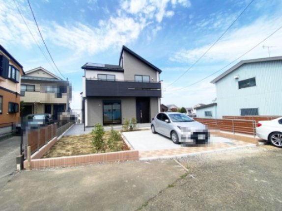 祝：成約済み　八王子市　石川町　新築戸建て　の外観|～仲介手数料無料☆八王子ひなた不動産～八王子市石川町　新築戸建て