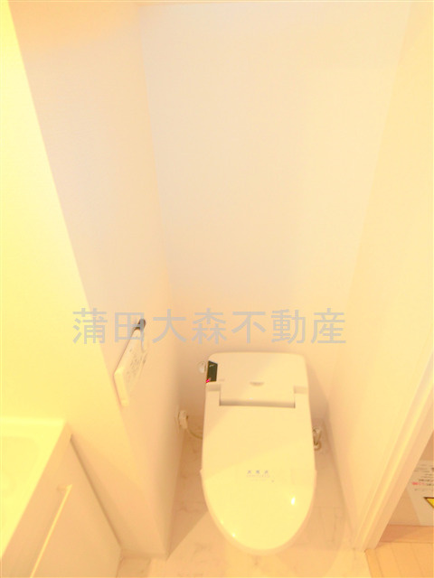 レジディア大森東のトイレ|トイレ　温水洗浄便座