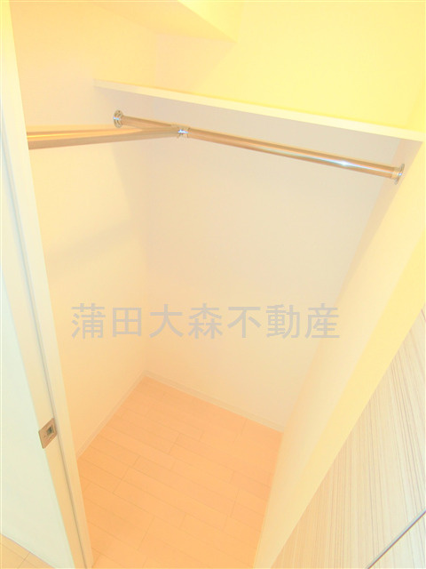 レジディア大森東の収納|収納　ウォークインクローゼット