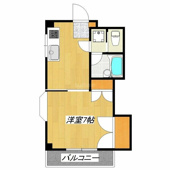 広めのお部屋の１Kです！