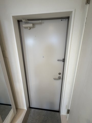 ハーモニーテラス矢部町の玄関