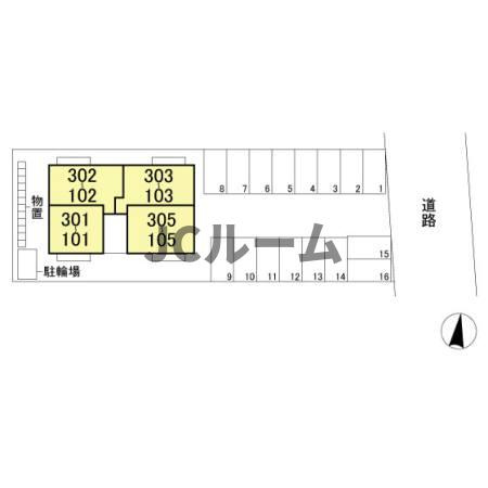 エスポワールの区画図
