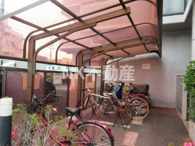 【その他共用部分】 | ルルド今米（吉田賃貸） | 駐輪場です