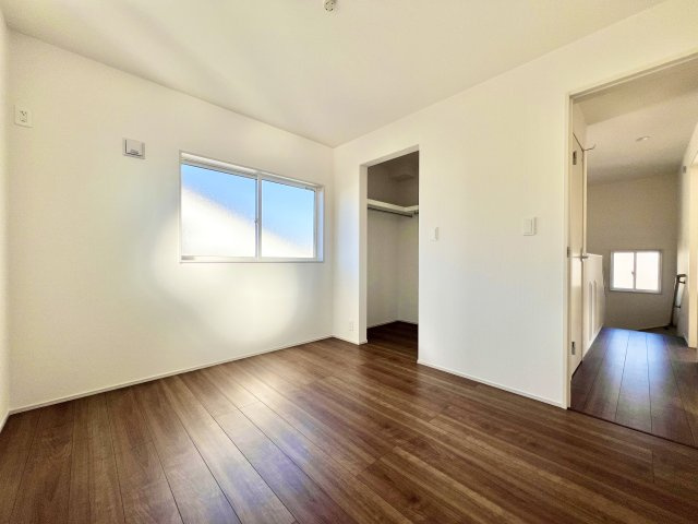 中央区馬郡町　3棟　1期　3号棟の洋室|約5.25帖の洋室です。