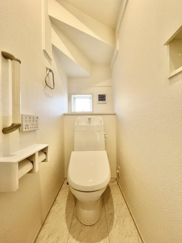 中央区馬郡町　3棟　1期　3号棟のトイレ|落ち着いた雰囲気の、使いやすいトイレ空間です！