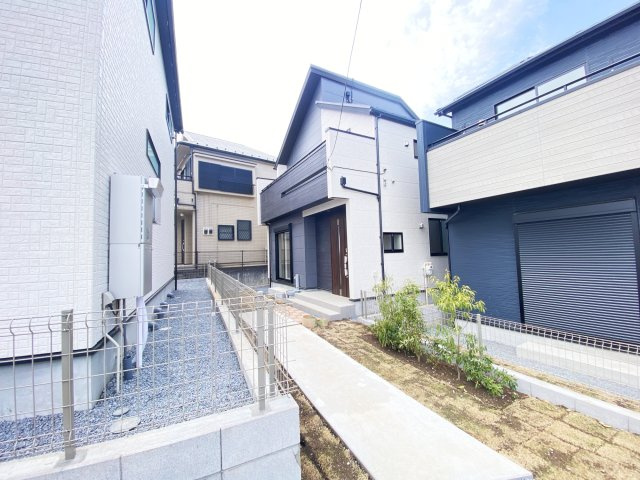 祝　成約済み　八王子市　石川町　新築戸建て　の外観|～仲介手数料無料☆八王子ひなた不動産～八王子市石川町　新築戸建て