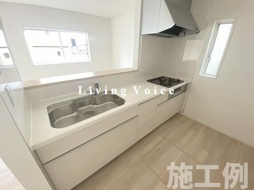 【キッチン】 | 【仲介手数料０円】座間市新田宿第9　新築一戸建て　全2棟 | 座間市新田宿第9　新築一戸建て　全2棟