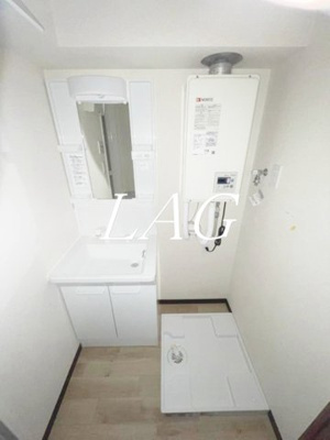 【洗面所】 | D-STYLE亀戸 | 洗面台です。