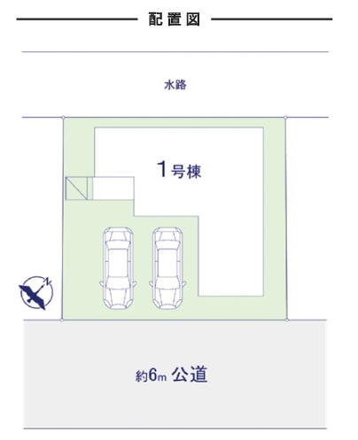 船橋市前原東６丁目１７期の区画図