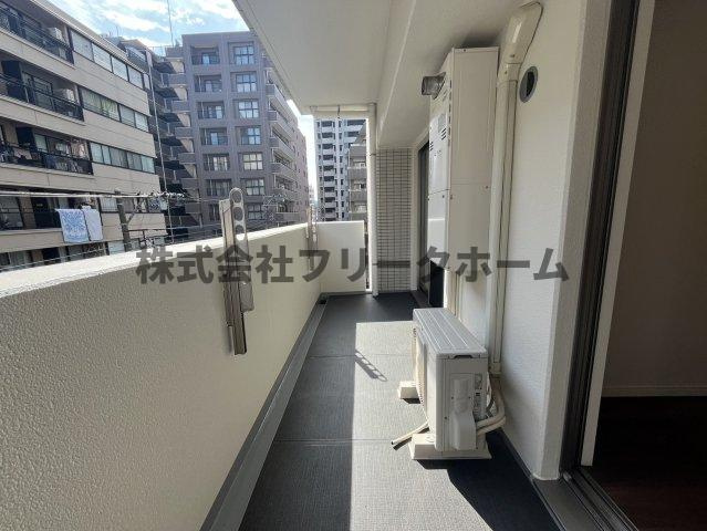 小金井市本町５丁目の賃貸マンションのバルコニー