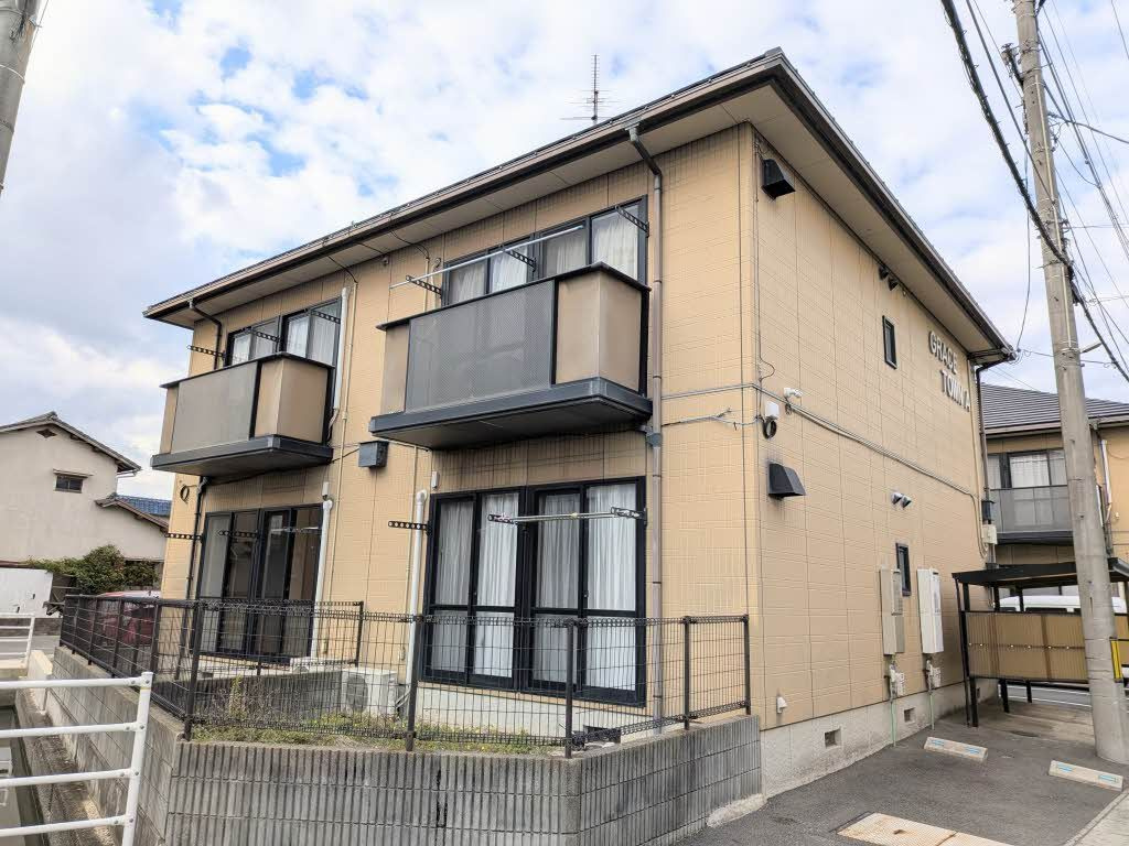 グレースタウン Ａ棟の外観