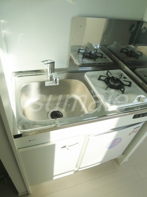 サークルフォレストのキッチン|1口ガスコンロのキッチンです！