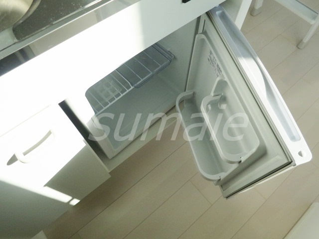 サークルフォレストのキッチン|ミニ冷蔵庫付です♪