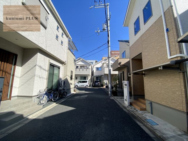 守口市高瀬町3丁目の前面道路含む現地写真