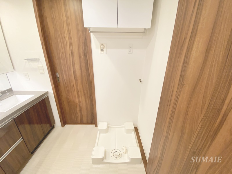 プレミスト浦和常盤SUITEの洗面所|洗濯機置き場☆