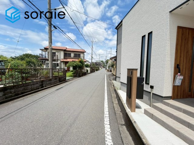 入間市野田　新築戸建の前面道路含む現地写真|7/3撮影