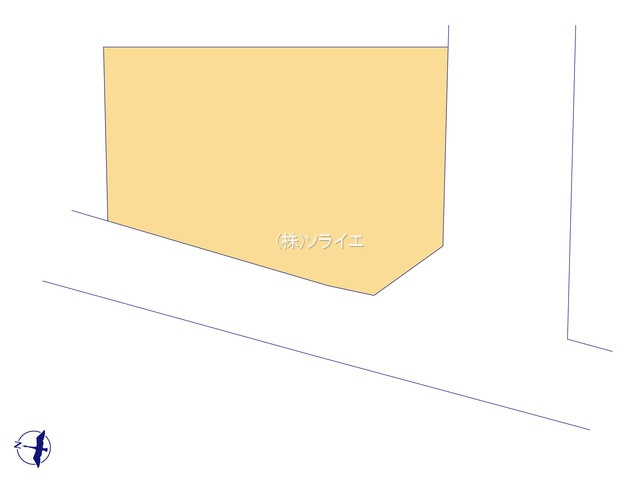 入間市野田　新築戸建の区画図