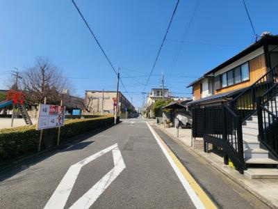 ヴィラ・フュジェールの地図|前面道路
