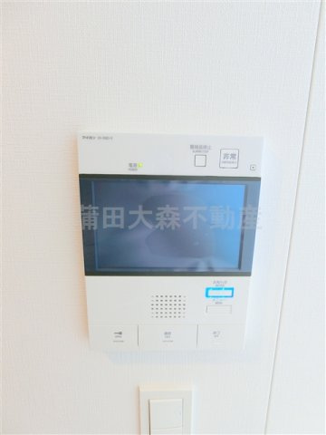 ラフィスタ下丸子の設備|TVモニター付オートロック　インタ―ホン